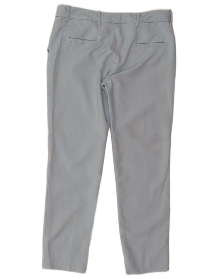 Spodnie damskie Zara Crop Chino Medium W30 L26 Niebieskie
