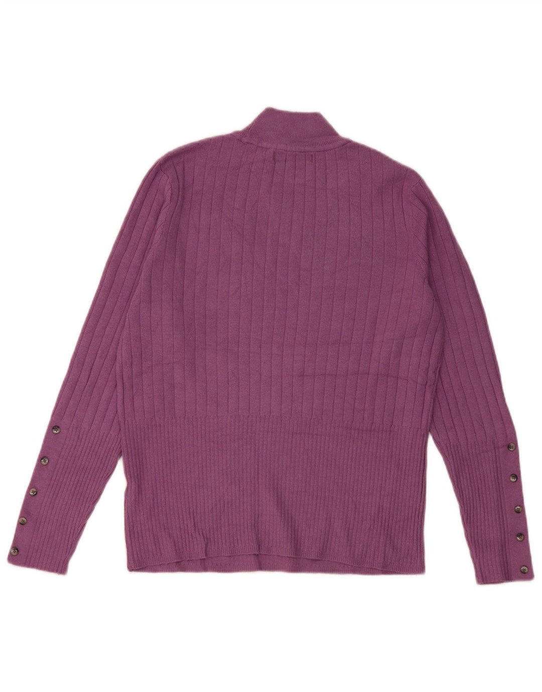 Marks & Spencer Damski sweter z golfem UK 14, średni fiolet