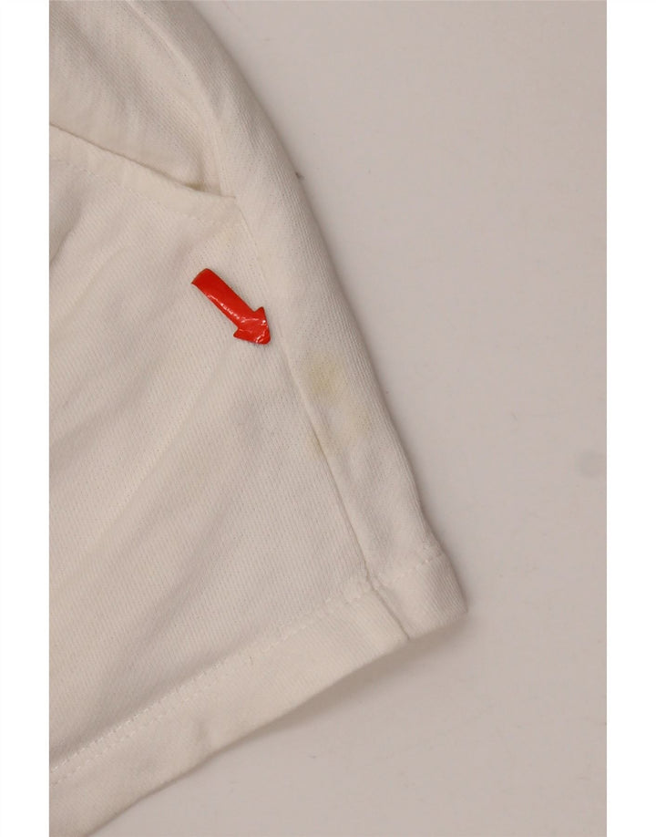 Damskie spodnie Zara Regular Hot UK 8 Small White Cotton