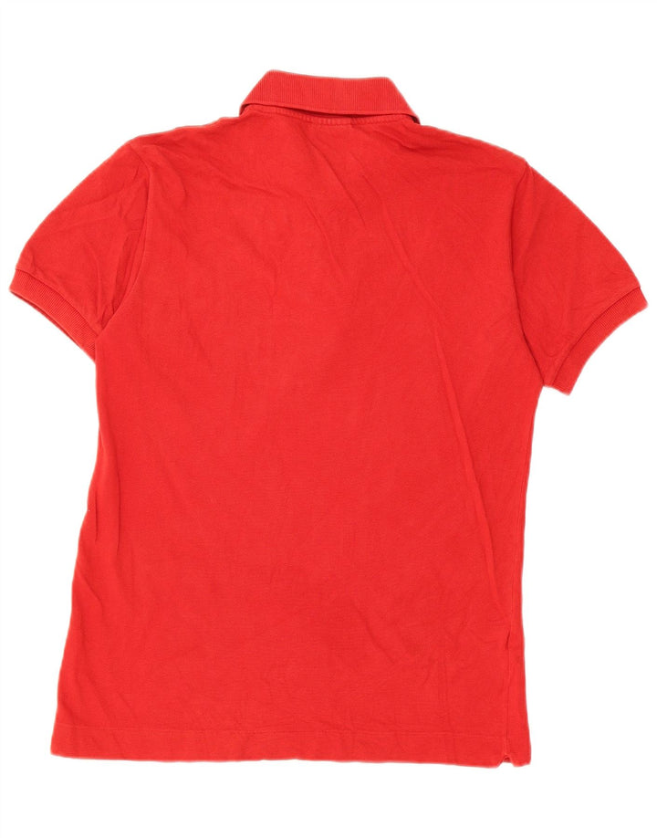 Męska koszulka polo Lacoste, rozmiar 2, XS, czerwona, bawełniana