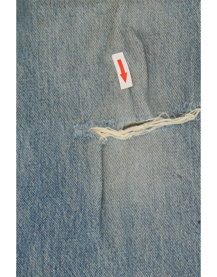 Męskie jeansy Levi's 516 Slim Straight W32 L26 Niebieskie bawełniane