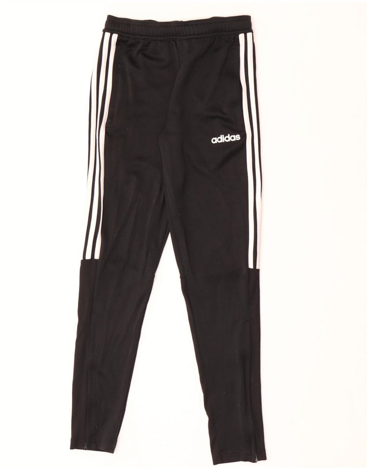 Męskie spodnie dresowe Adidas Climalite XS, czarny poliester