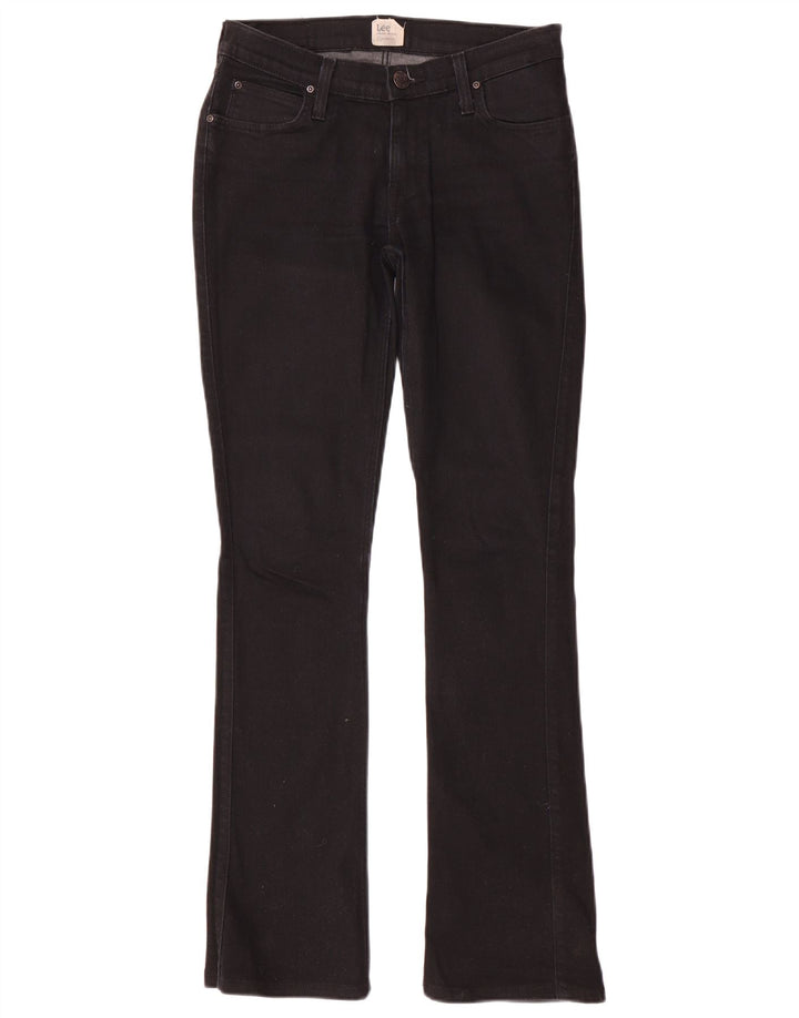 Damskie jeansy Lee Bonnie Bootcut W29 L33, czarne, bawełniane
