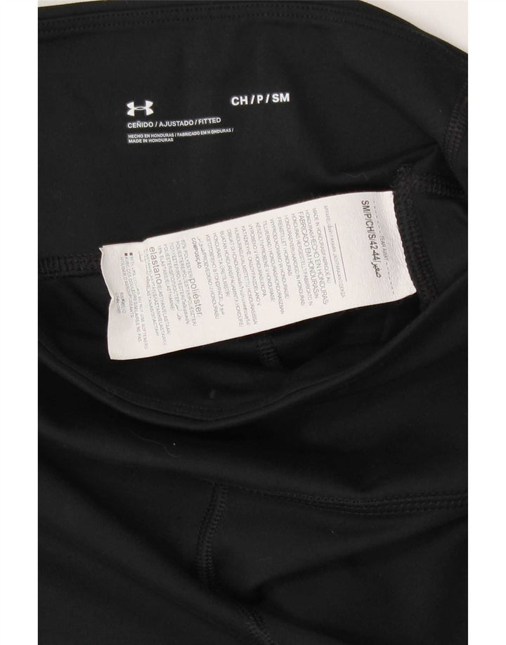Legginsy damskie Under Armour UK 8, małe, czarne, poliestrowe