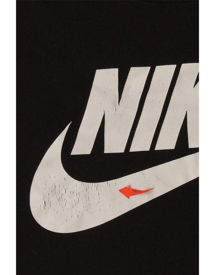 Męska koszulka z grafiką Nike, XL, czarna, bawełniana