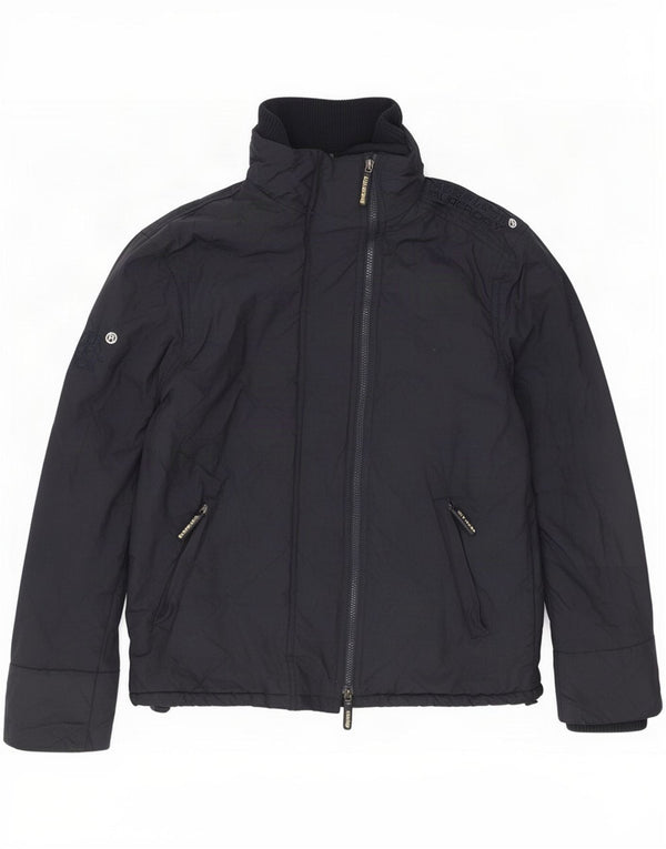 Męska wiatrówka Superdry Windcheater UK 40, duża, granatowa, nylonowa