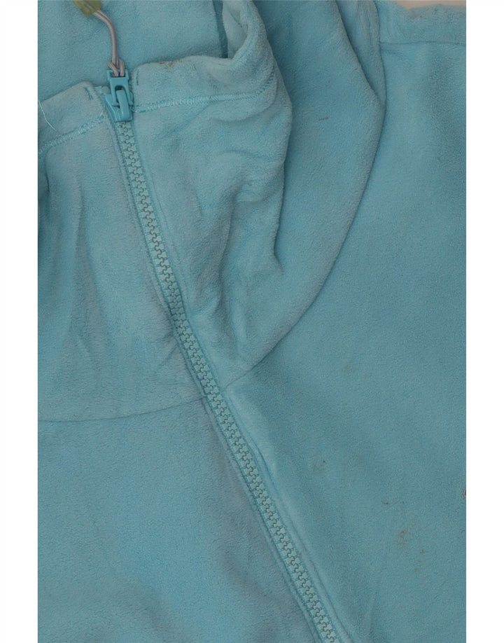 Damska kurtka polarowa Adidas UK 18 XL Niebieski poliester