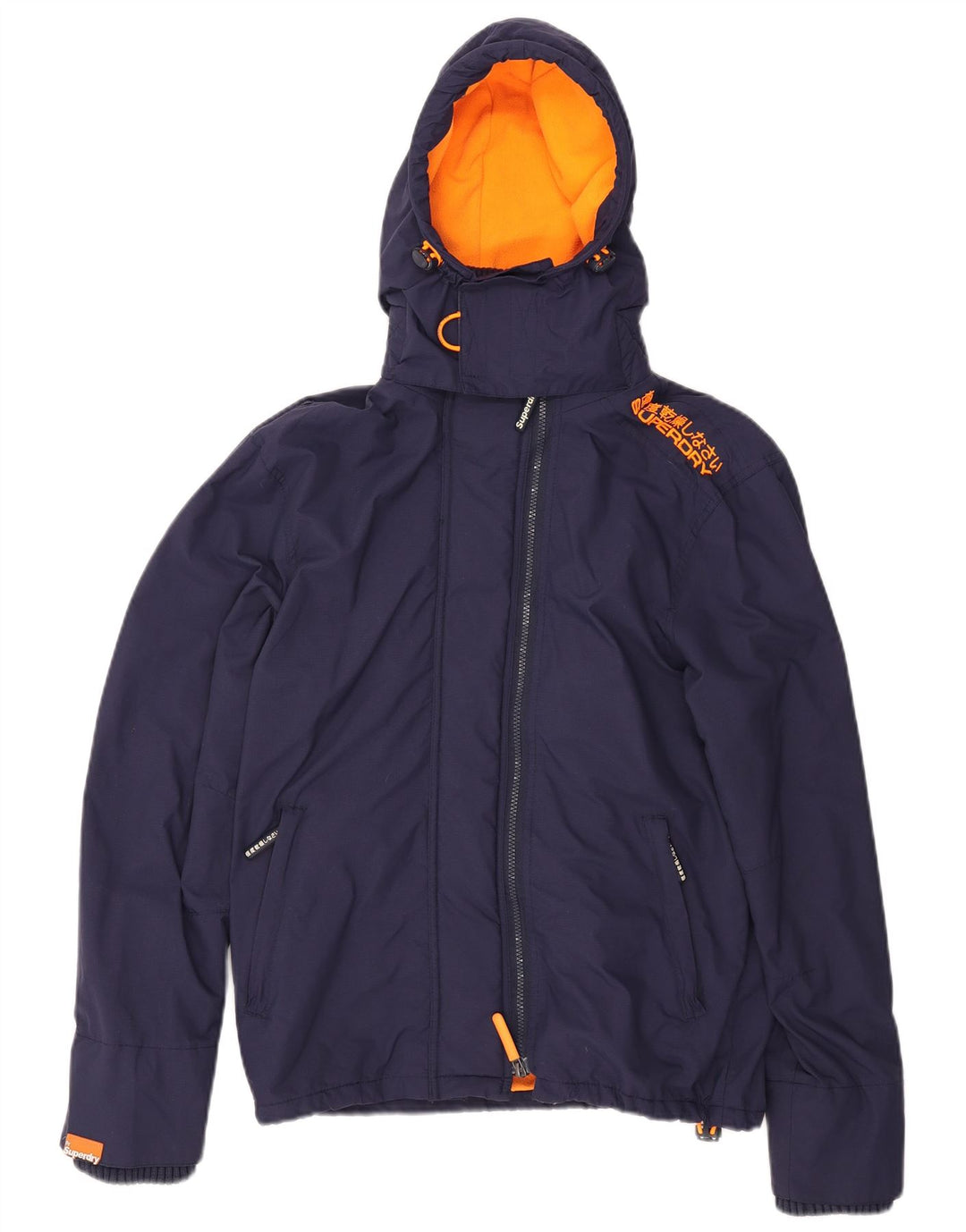 Męska kurtka wiatrówka Superdry The Windcheater UK 36, mała granatowa