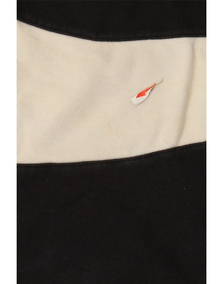 Męski sweter z grafiką Nike, duży, czarny, bawełniany