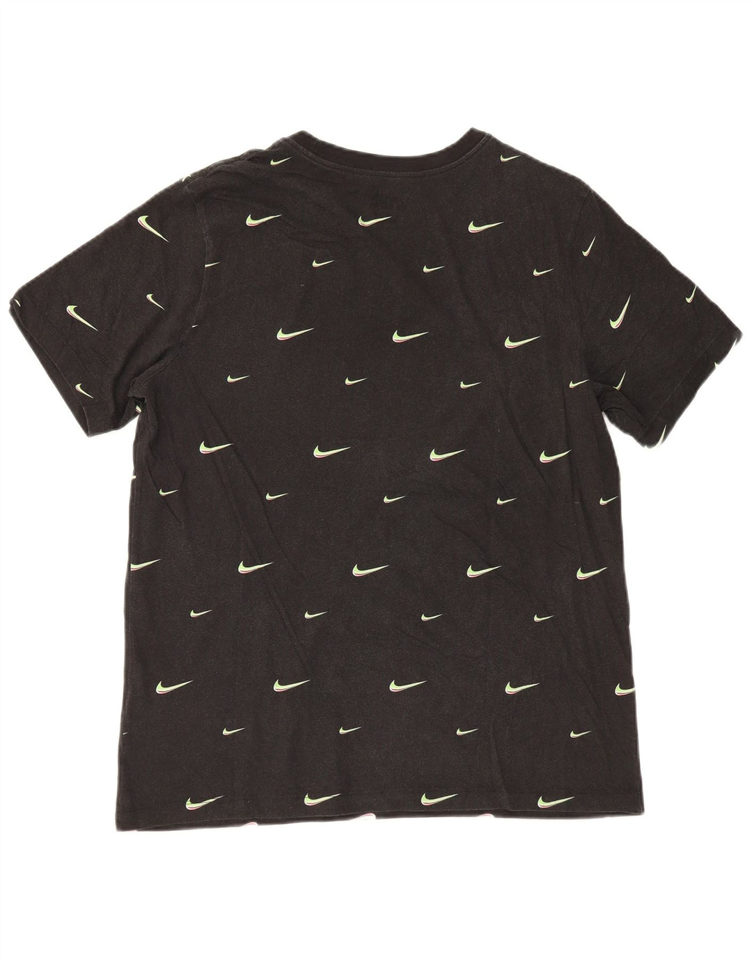 Męski T-shirt z grafiką Nike, duży, czarny, bawełniany