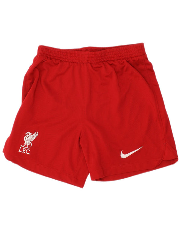 Chłopięce spodenki sportowe Nike Liverpool 6-7 lat, duże, czerwone, poliestrowe