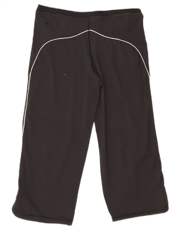 Damskie legginsy Nike Capri UK 8/10, mały, czarny nylon