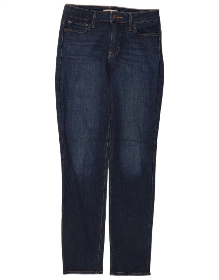 Damskie jeansy Levi's 712 Slim W28 L32 Granatowa bawełna