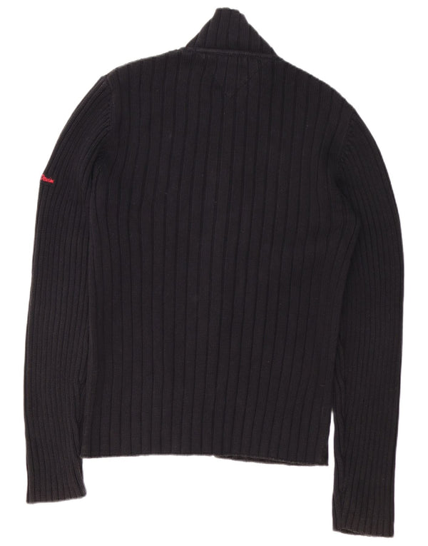 Męski sweter rozpinany Tommy Hilfiger XL, czarny, bawełniany