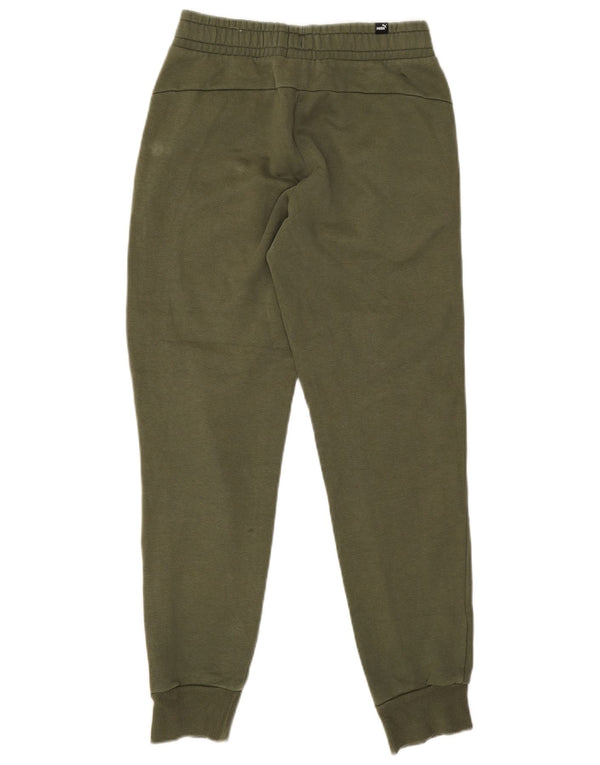 Damskie spodnie dresowe Puma Joggers UK 6 XS Khaki Cotton