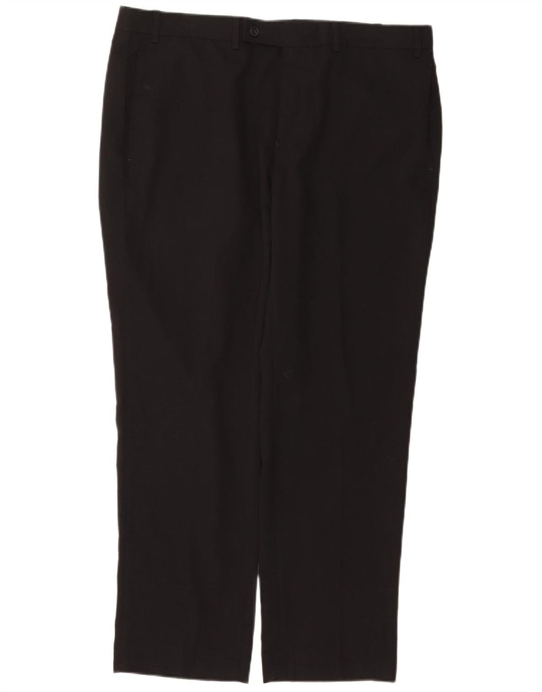 RALPH LAUREN Męskie proste spodnie garniturowe W38 L30 Czarny poliester