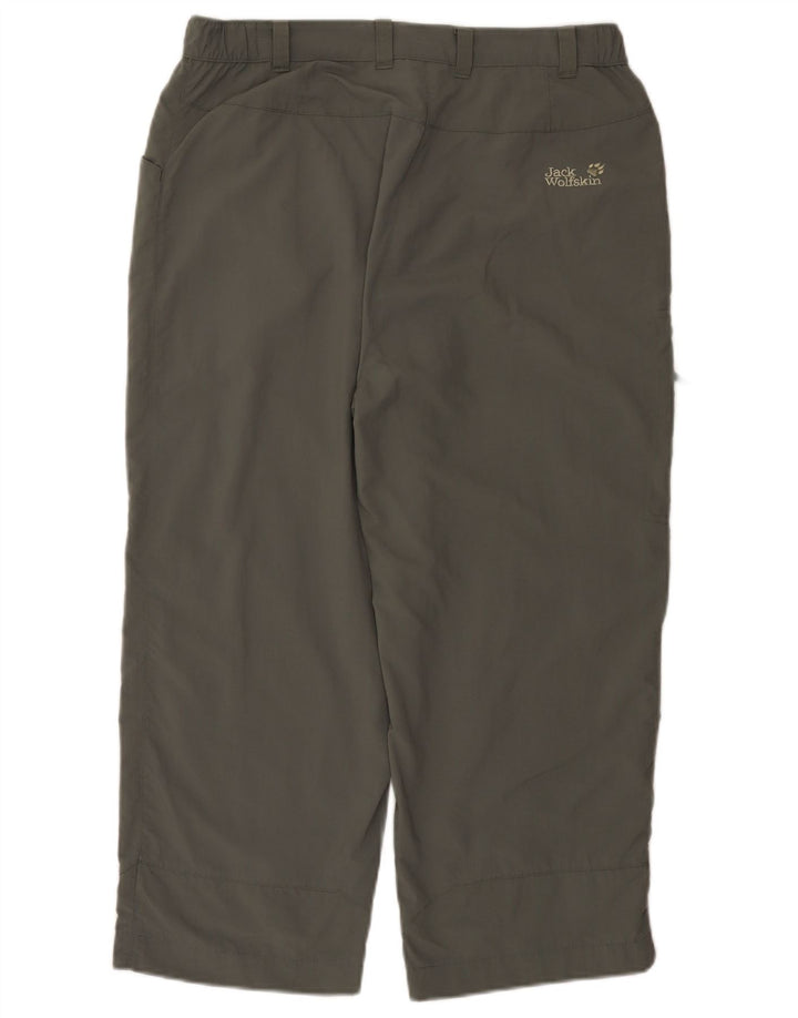Damskie spodnie cargo Jack Wolfskin W32 L23 Khaki, poliamid