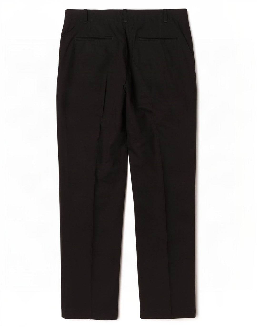 Damskie proste spodnie garniturowe Zara EU 42 Large W32 L34 Czarny poliester