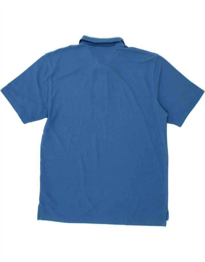 L.L.BEAN Mens Polo Shirt Large Blue Cotton Vintage L.L.Bean and Second-Hand L.L.Bean from Messina Hembry 