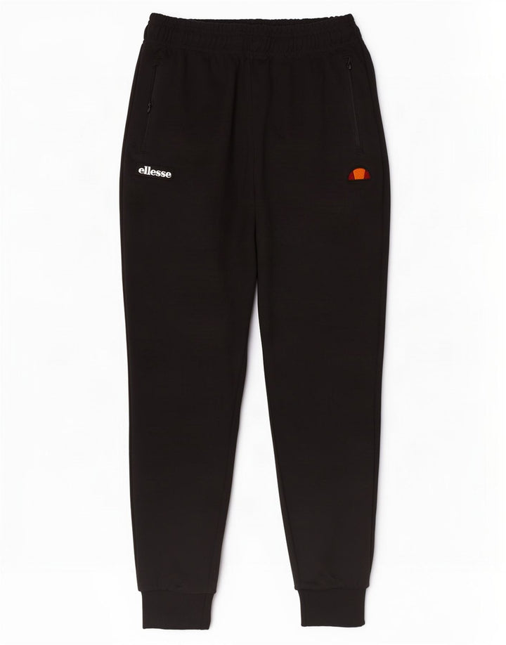 Męskie spodnie dresowe Ellesse Joggers Small, czarne, bawełniane
