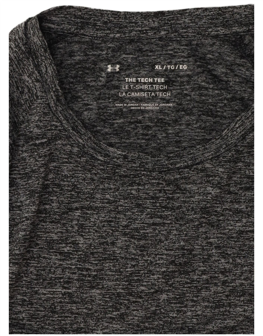 Koszulka męska UNDER ARMOUR XL, szara, nakrapiana