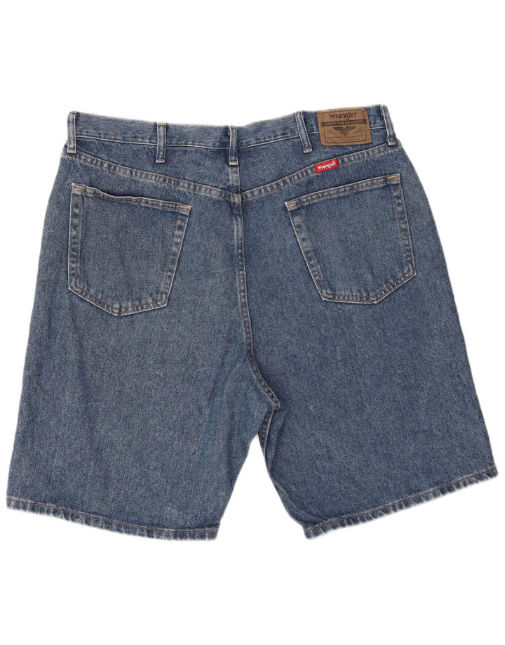 Męskie spodenki jeansowe Wrangler W38 XL, niebieskie, bawełniane