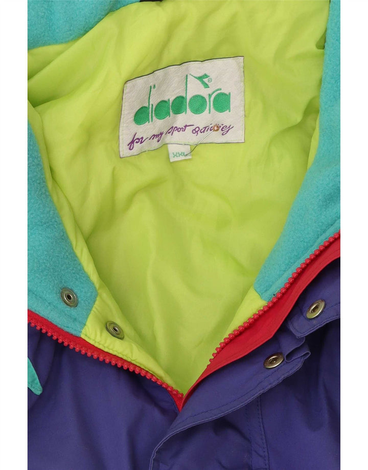Damski kombinezon narciarski Diadora UK 20 2XL Wielobarwny poliester