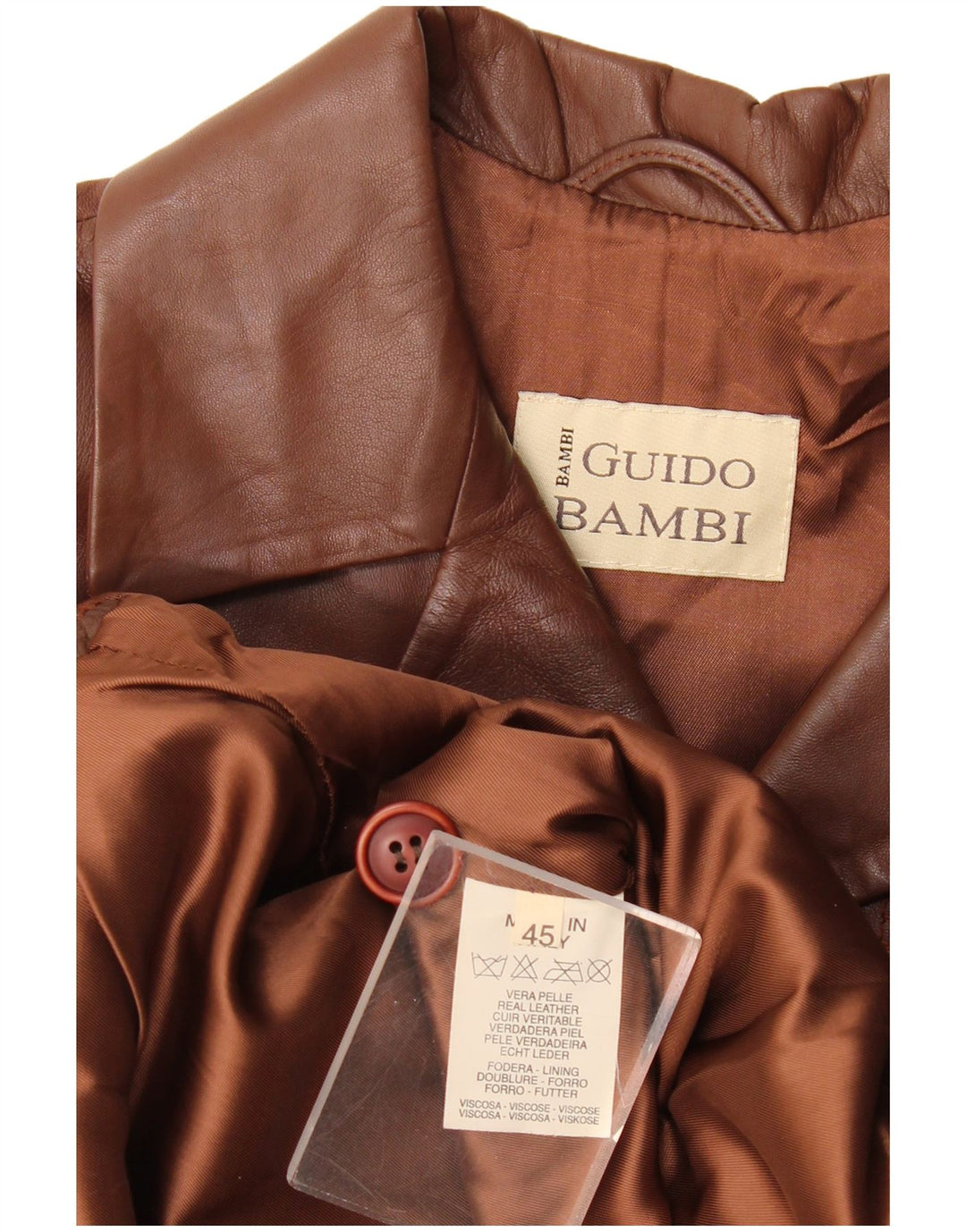 Vintage damska kurtka skórzana IT 45, średnia, bordowa skóra