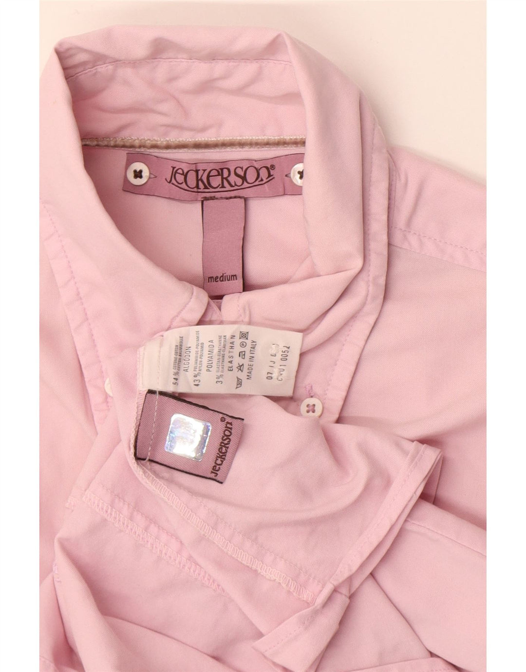 Koszula damska JECKERSON UK 14 Średnioróżowa bawełniana