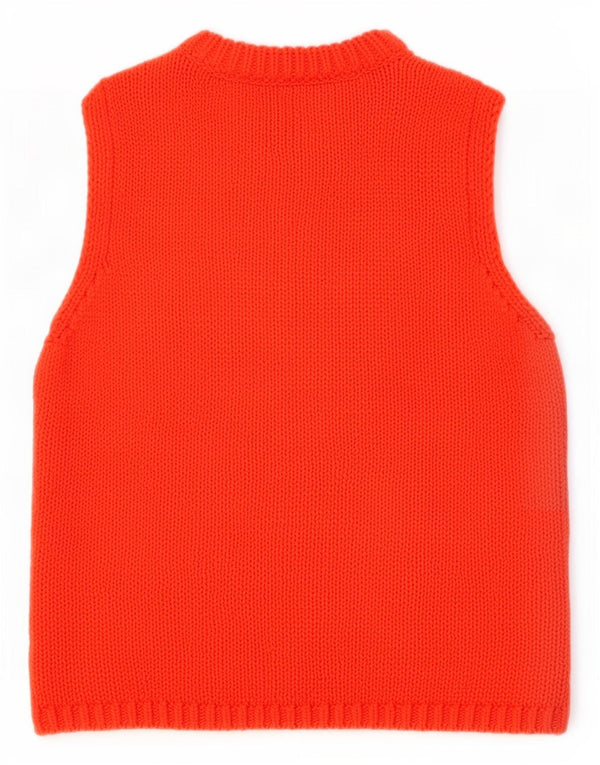 Damski podkoszulek Zara Crop Vest UK 8 Small Red Cotton