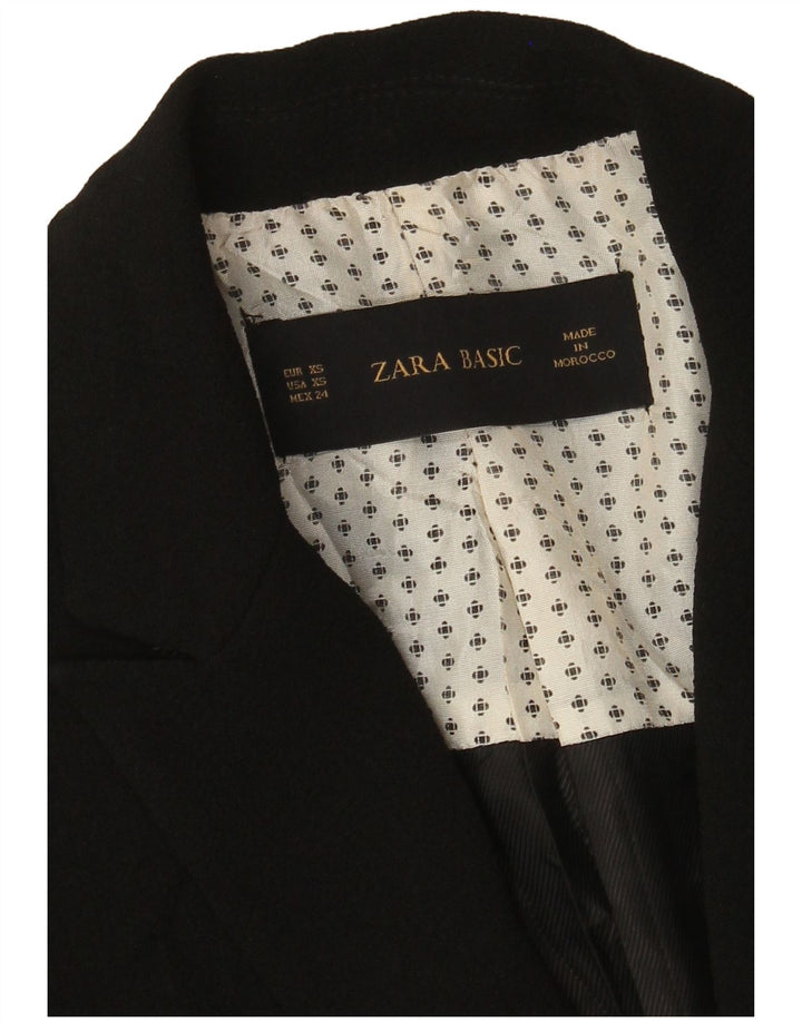 Zara damska marynarka zapinana na 1 guzik UK 6 XS czarna