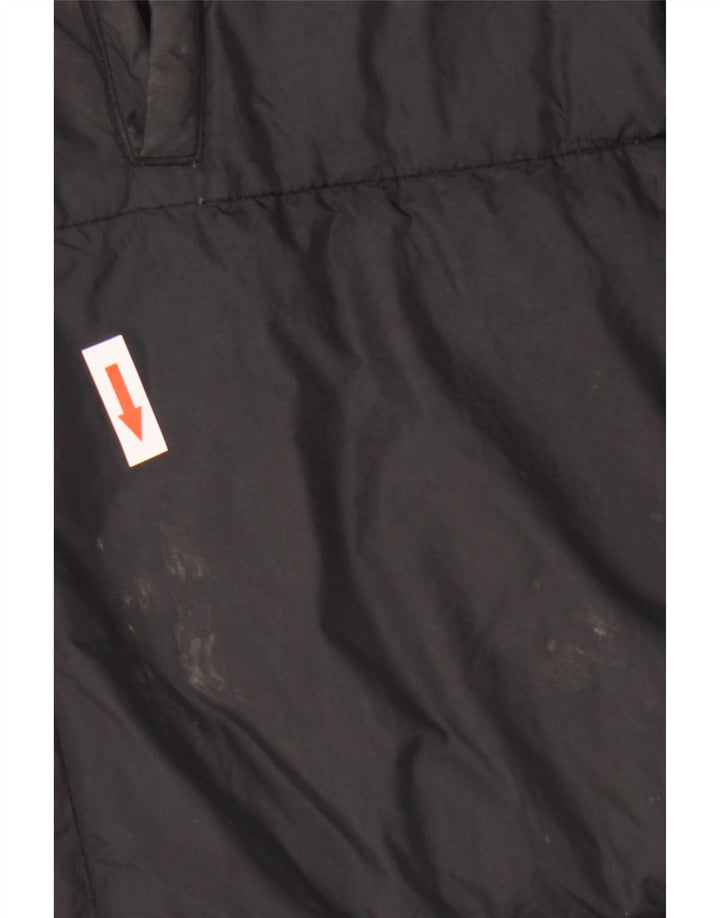 Damski płaszcz ocieplany Sergio Tacchini UK 14, średni czarny nylon