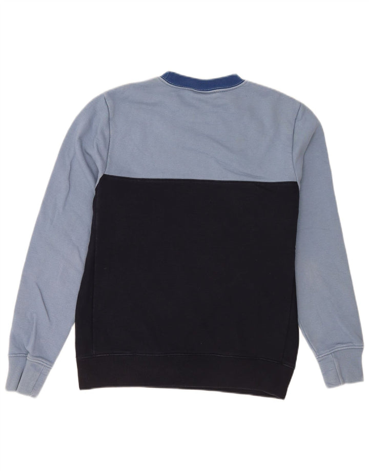 Męska bluza Paul Smith o regularnym kroju, mała, niebieska, bawełniana w bloki kolorów