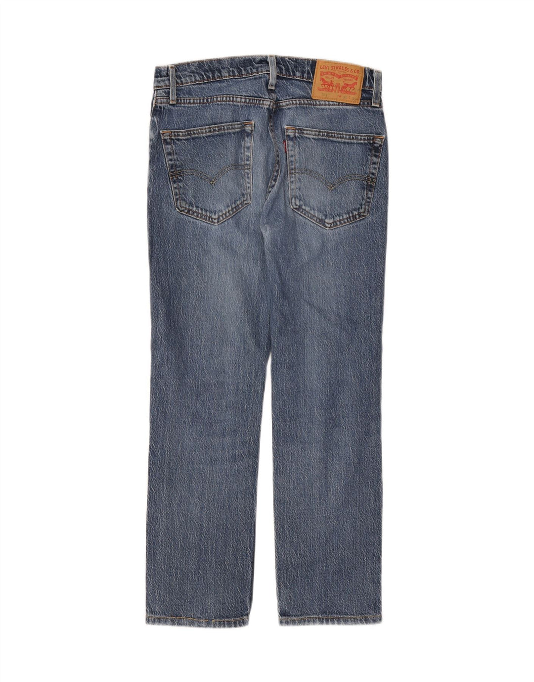 Męskie jeansy Levi's 511 Slim W30 L27 Niebieska bawełna