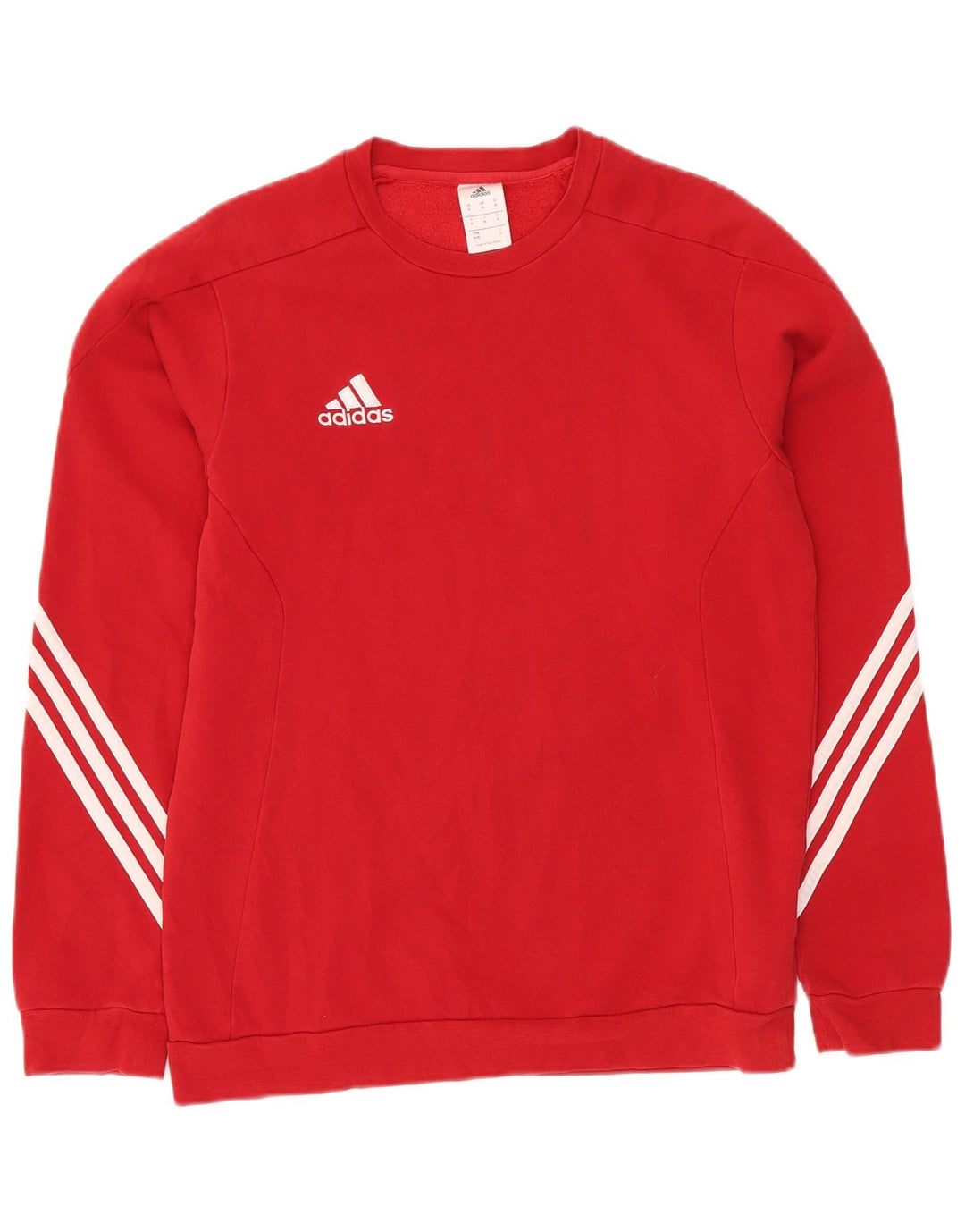 Męska bluza ADIDAS Sweter w kolorze średniej czerwieni, bawełniana