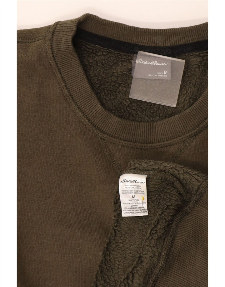 Męska bluza Eddie Bauer, średnia, bawełniana khaki