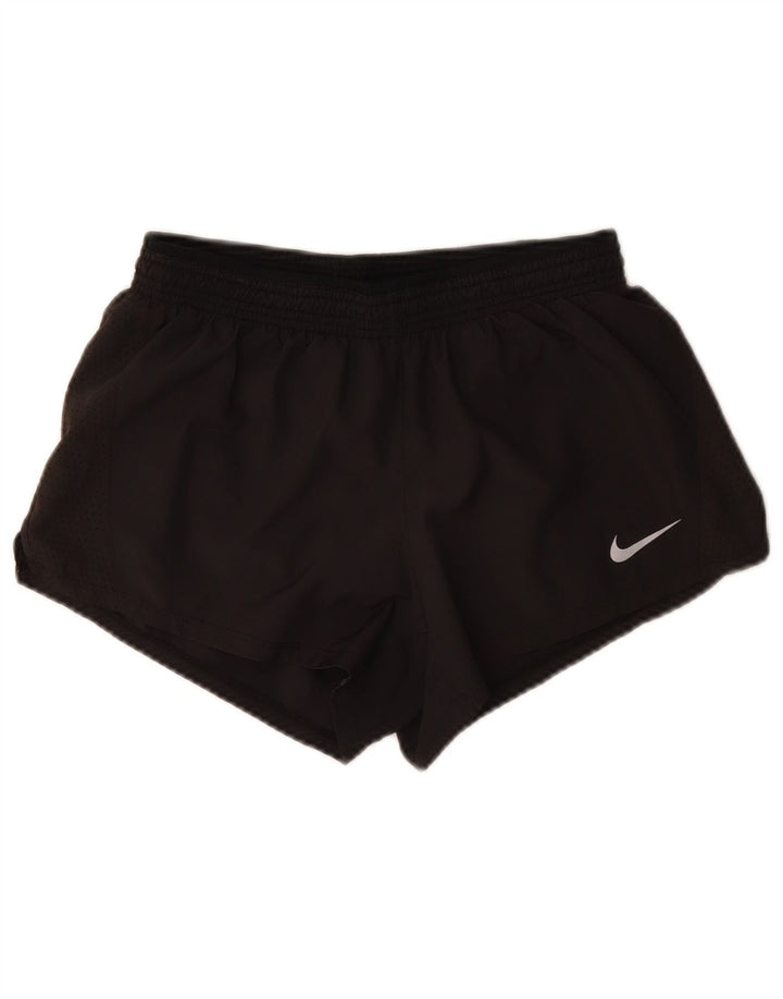 Damskie spodenki sportowe Nike Dri Fit UK 12, średni czarny poliester