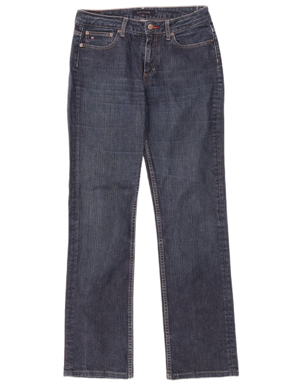 Damskie proste dżinsy TOMMY HILFIGER W28 L32 Niebieskie bawełniane