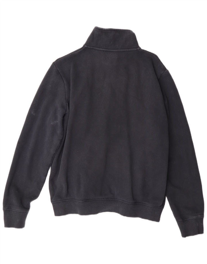 SUPERDRY Damska kurtka dresowa UK 16, duża, granatowa, bawełniana