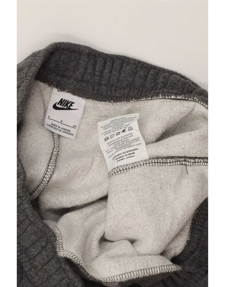 Męskie spodnie dresowe Nike Cargo, małe, szare, bawełniane