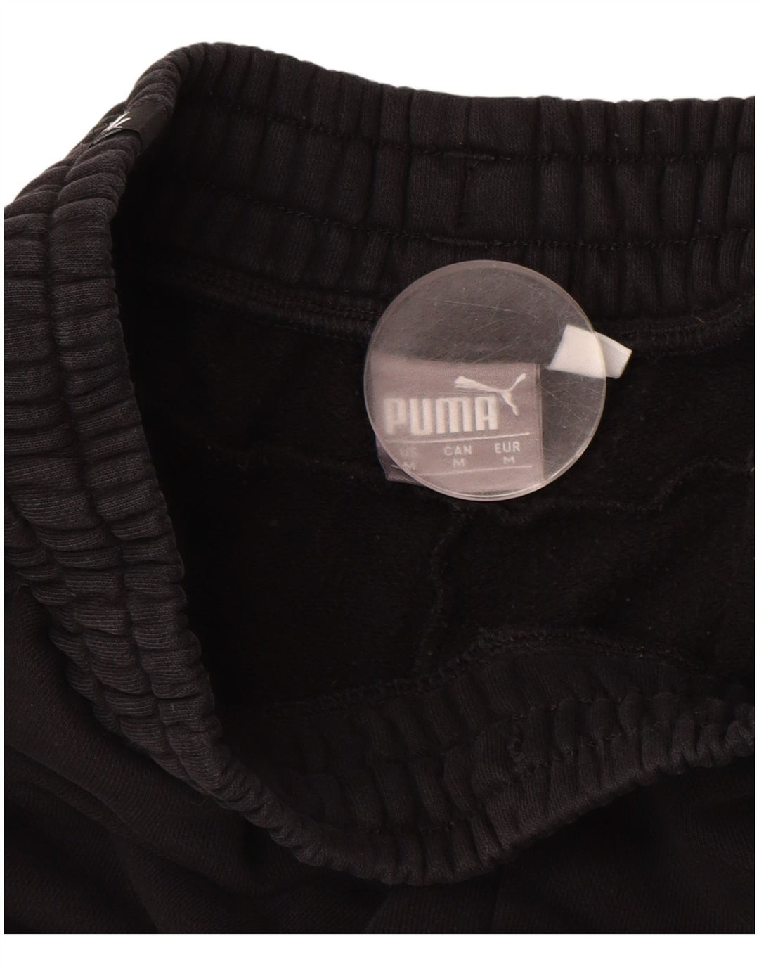 Męskie spodnie dresowe PUMA z grafiką, średnia czerń