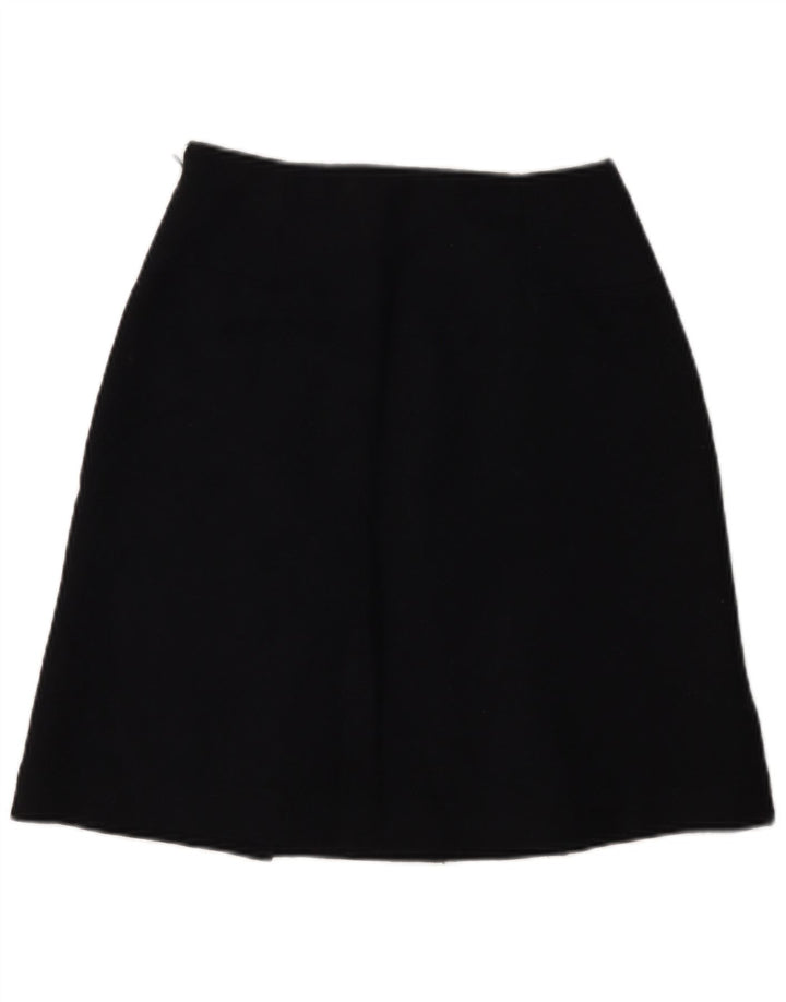 Spódnica damska Hobbs w kształcie litery A UK 8 Small W26 Granatowa wełna