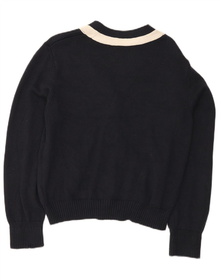Sweter damski Marks & Spencer UK 14, średni granatowy, blok kolorów
