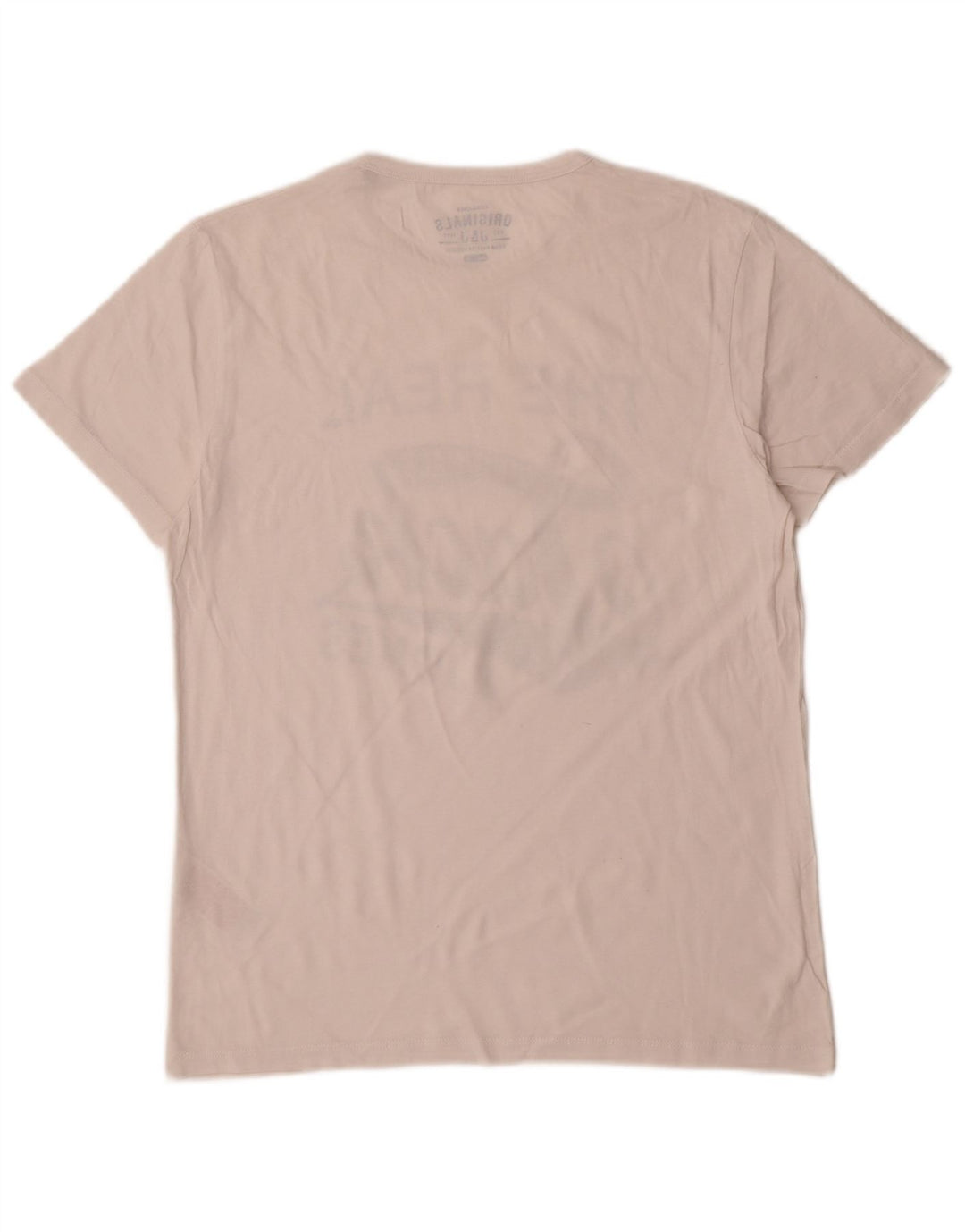 Męska koszulka z grafiką Jack & Jones, średnia, biała bawełna