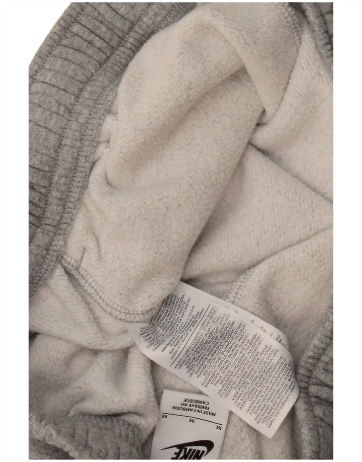 Męskie spodnie dresowe Nike Cargo Joggers, średnioszare, bawełniane