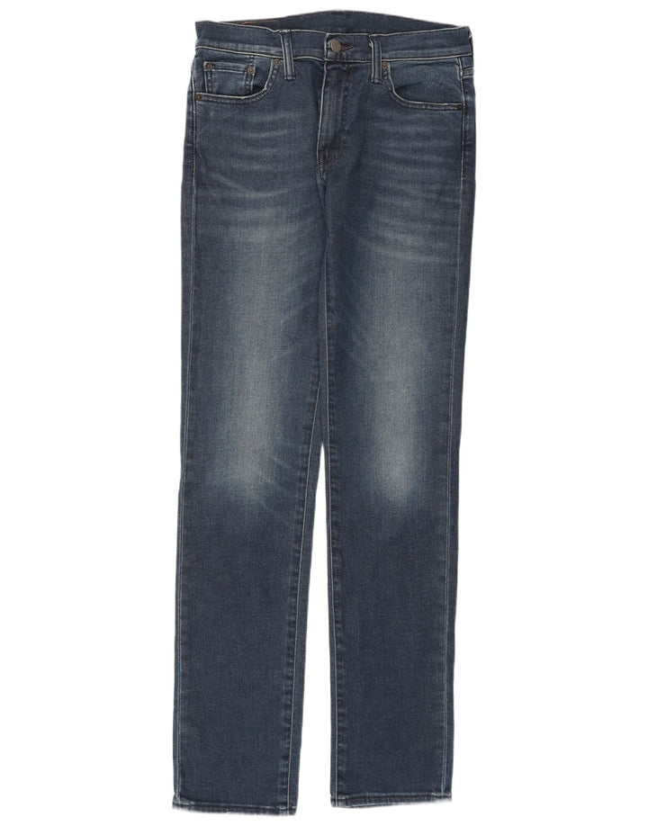 Męskie jeansy Levi's 511 Slim W30 L34 Niebieska bawełna