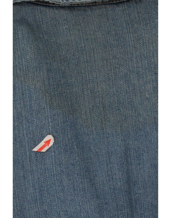 Damska marynarka dżinsowa Levi's zapinana na 3 guziki UK 16, duża niebieska bawełna