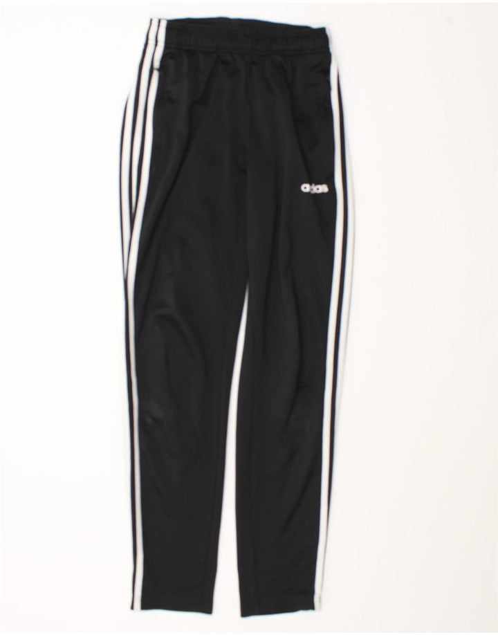 Męskie spodnie dresowe Adidas XS, czarne, poliestrowe