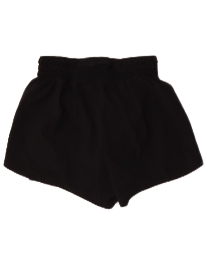Damskie spodenki sportowe Nike Dri Fit UK 8, małe, czarne, poliestrowe