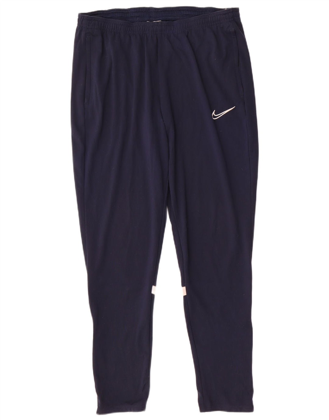 Męskie spodnie dresowe Nike Dri Fit, średni granatowy poliester